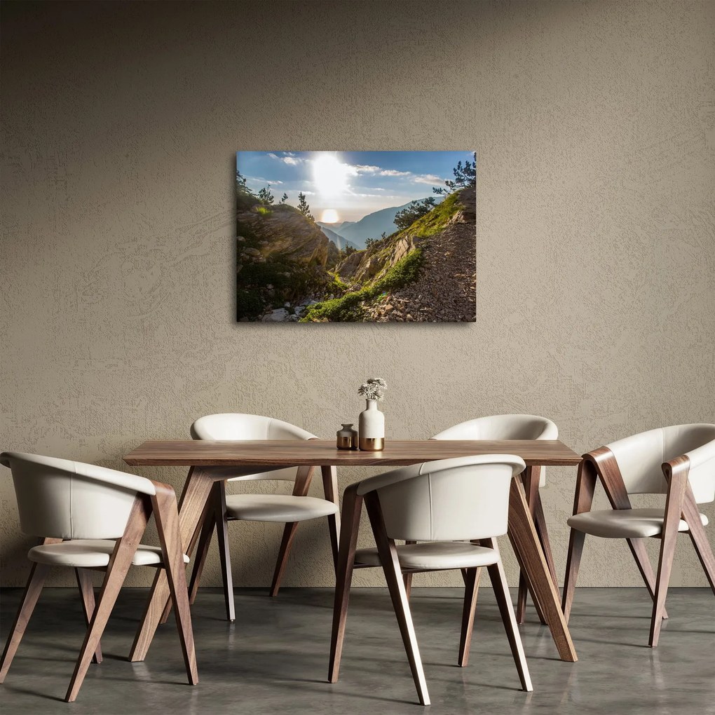 Obraz - Hora Olymp (70x50 cm)