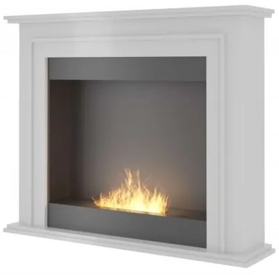 InFire - BIO krb 90x112,5 cm 3kW biela