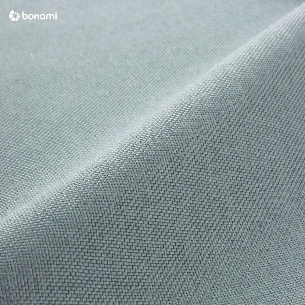 Modrá/sivá čalúnená dvojlôžková posteľ s úložným priestorom s roštom 160x200 cm Frieda – Meise Möbel