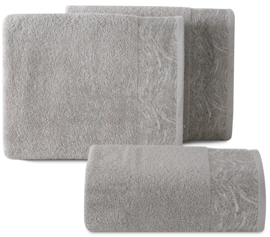 FROTÉ UTERÁK RUBI 70X140 CM STRIEBORNÁ