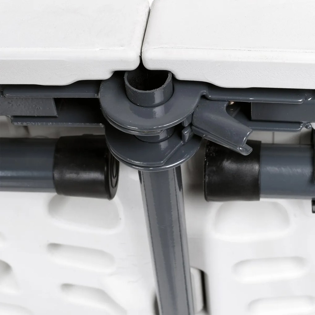 Cateringový skladací stôl Bali 180 cm biely