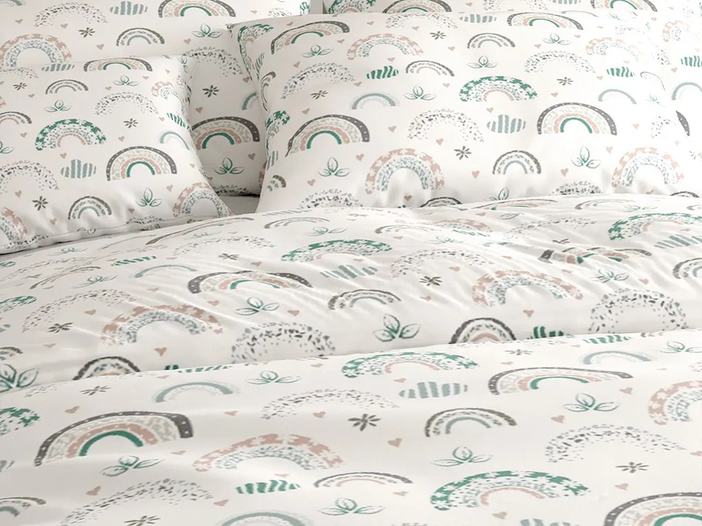 Bavlnené obliečky Renforcé RAINUBI biele Rozmer obliečky: 70 x 90 cm | 140 x 200 cm