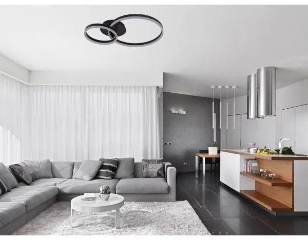 LED Stmievateľné stropné svietidlo LED/55W/230V 3000-6500K + diaľkové ovládanie