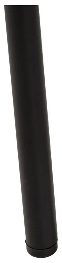 Bielo-čierne jedálenské stoličky v súprave 4 ks Cleo – Ixia