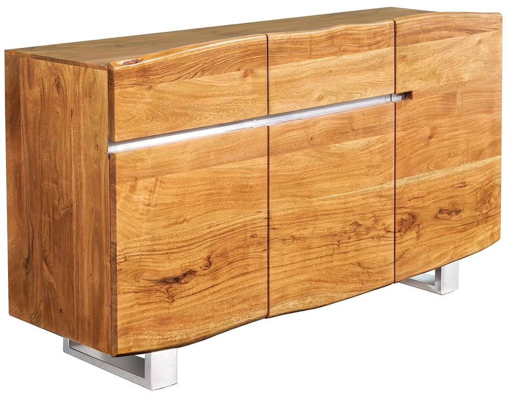 Komoda Mammut 135cm akáciový med