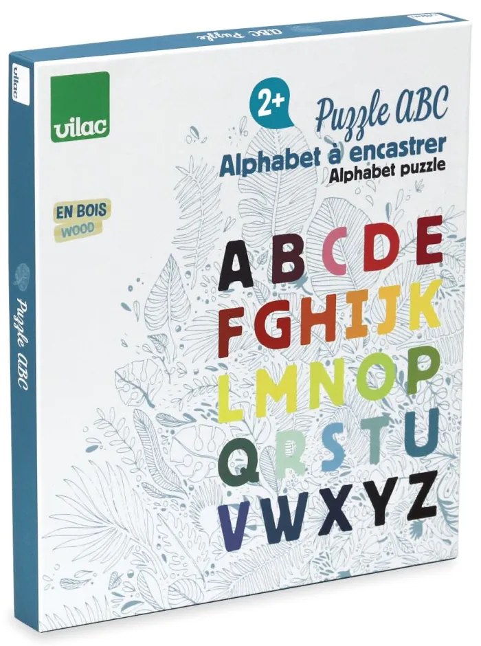 Vilac Vkladacie puzzle abeceda
