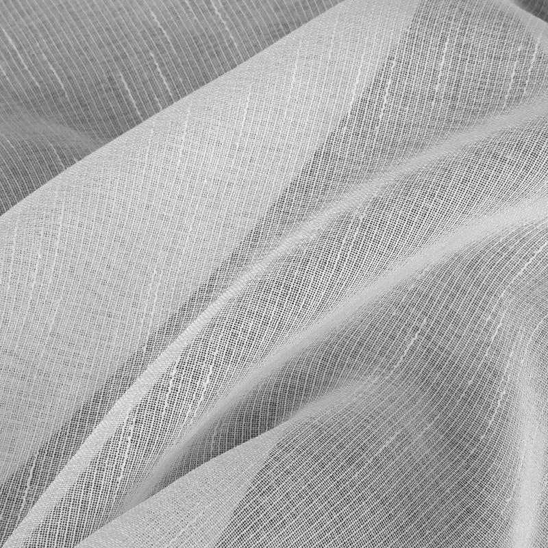 Biela záclona SONIA so štruktúrou jemného dažďa 400x250 cm