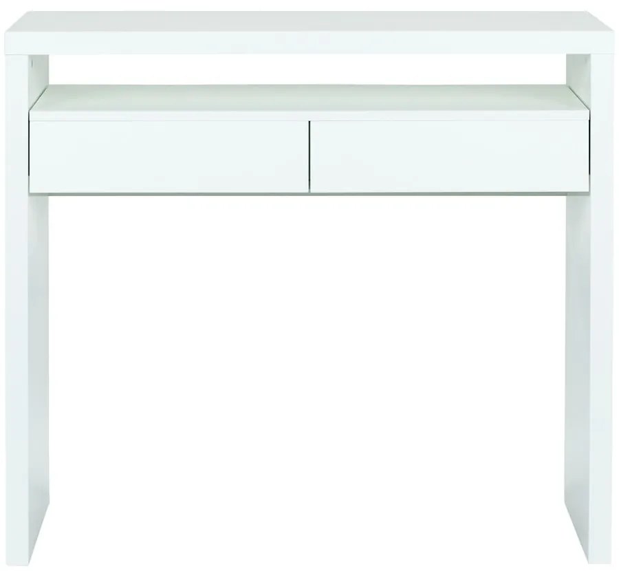 Pracovný stôl s výsuvnou doskou Console Mel