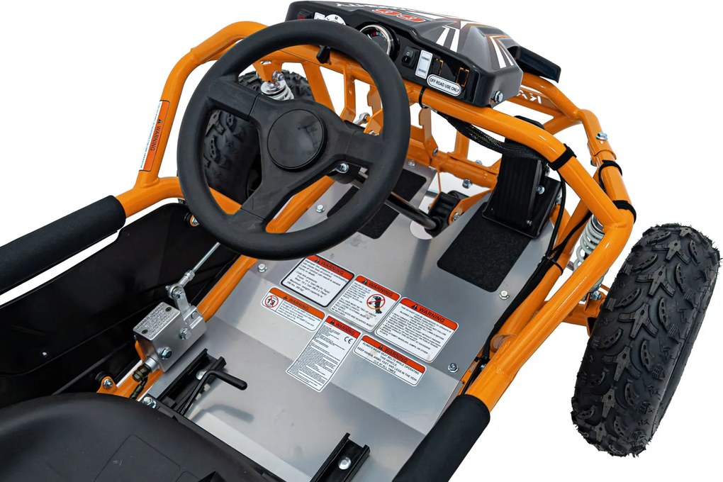 Ramiz Elektrická motokára MAIGHTY oranžová