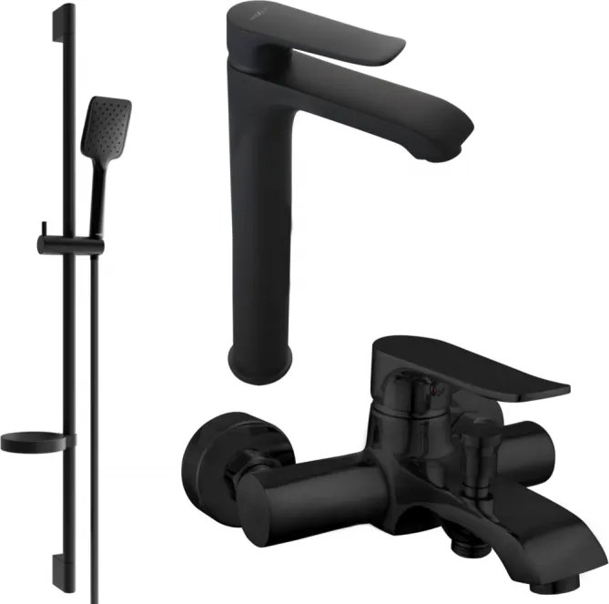 Mexen Pecos DS62 vaňová sada, čierna - 72713DS62-70