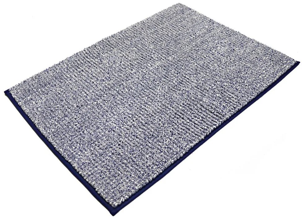 Aqualine, Kúpeľňová predložka, 50x70cm, 100% polyester, protišmyk, modrá, 7021303