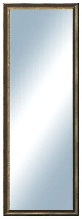 DANTIK - Zrkadlo v rámu, rozmer s rámom 50x140 cm z lišty Ferrosa bronzová (3143)