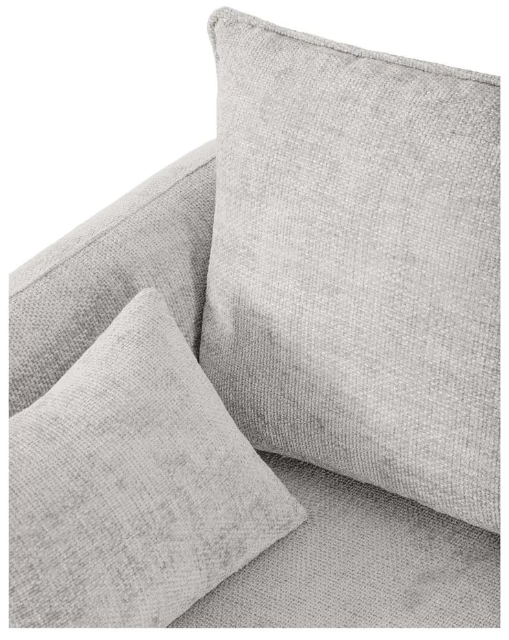 Svetlosivá rohová pohovka (ľavý roh) Matera – Cosmopolitan Design