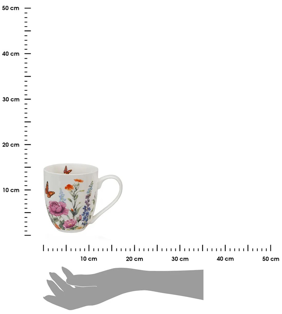 Porcelánový hrnček XXL Summer 1000 ml