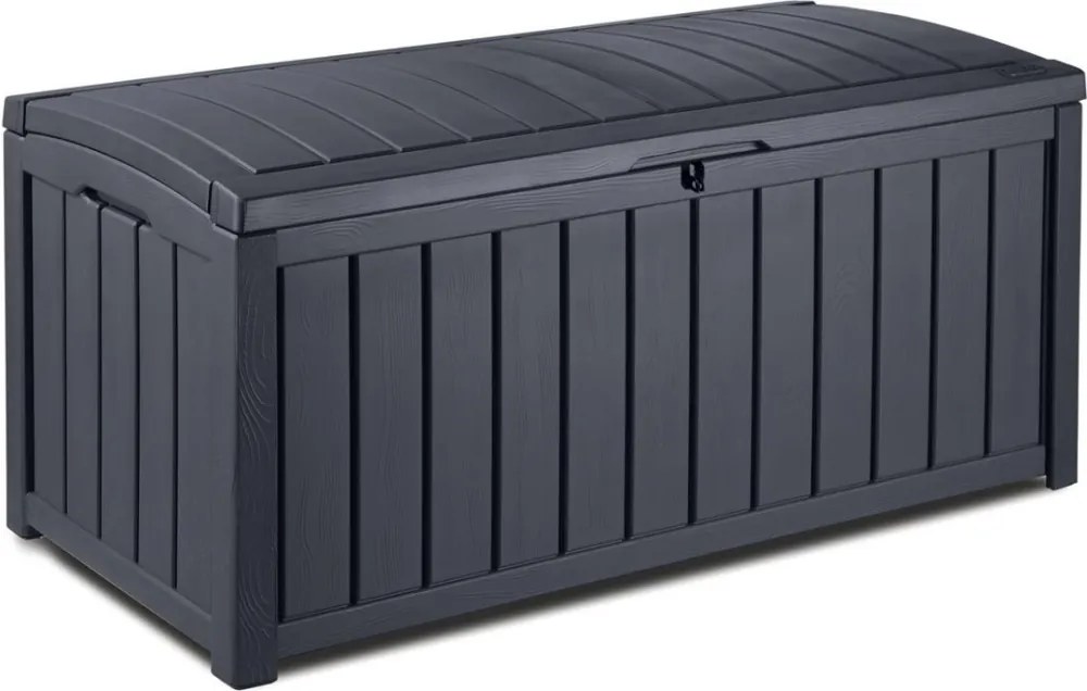 KETER GLENWOOD STORAGE BOX 390 L antracit (230413) - plastový úložný box