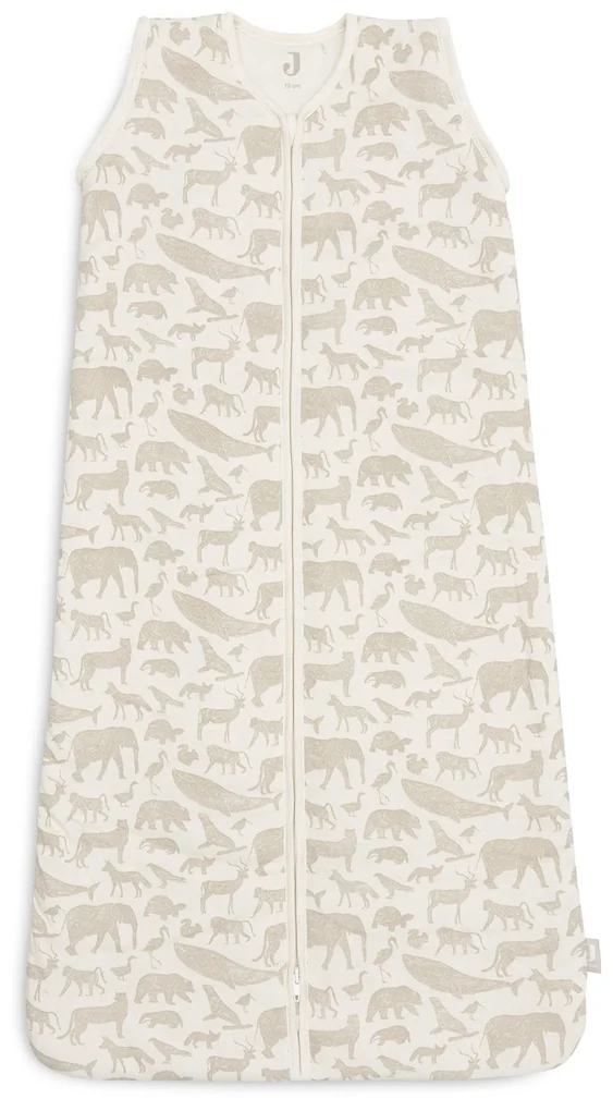Spací pytel 2v1 70cm Animals Nougat