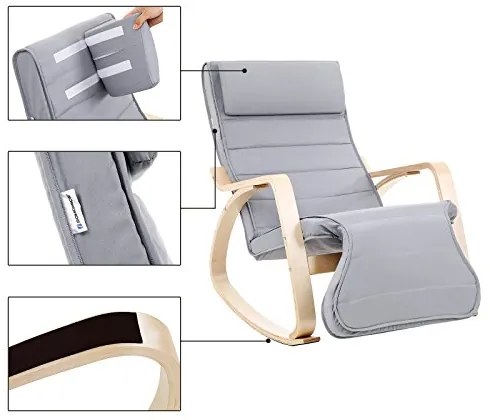 Hojdacie  kreslo SONGMICS LYY42G