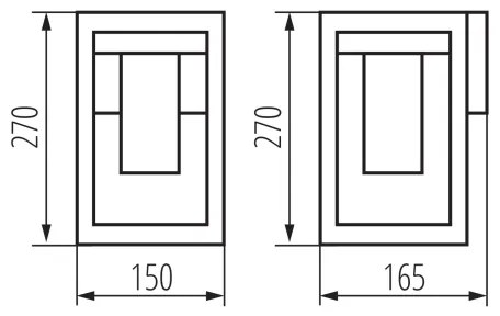 Kanlux 34981 - Vonkajšie nástenné svietidlo VIMO 1xE27/15W/230V IP44 medená