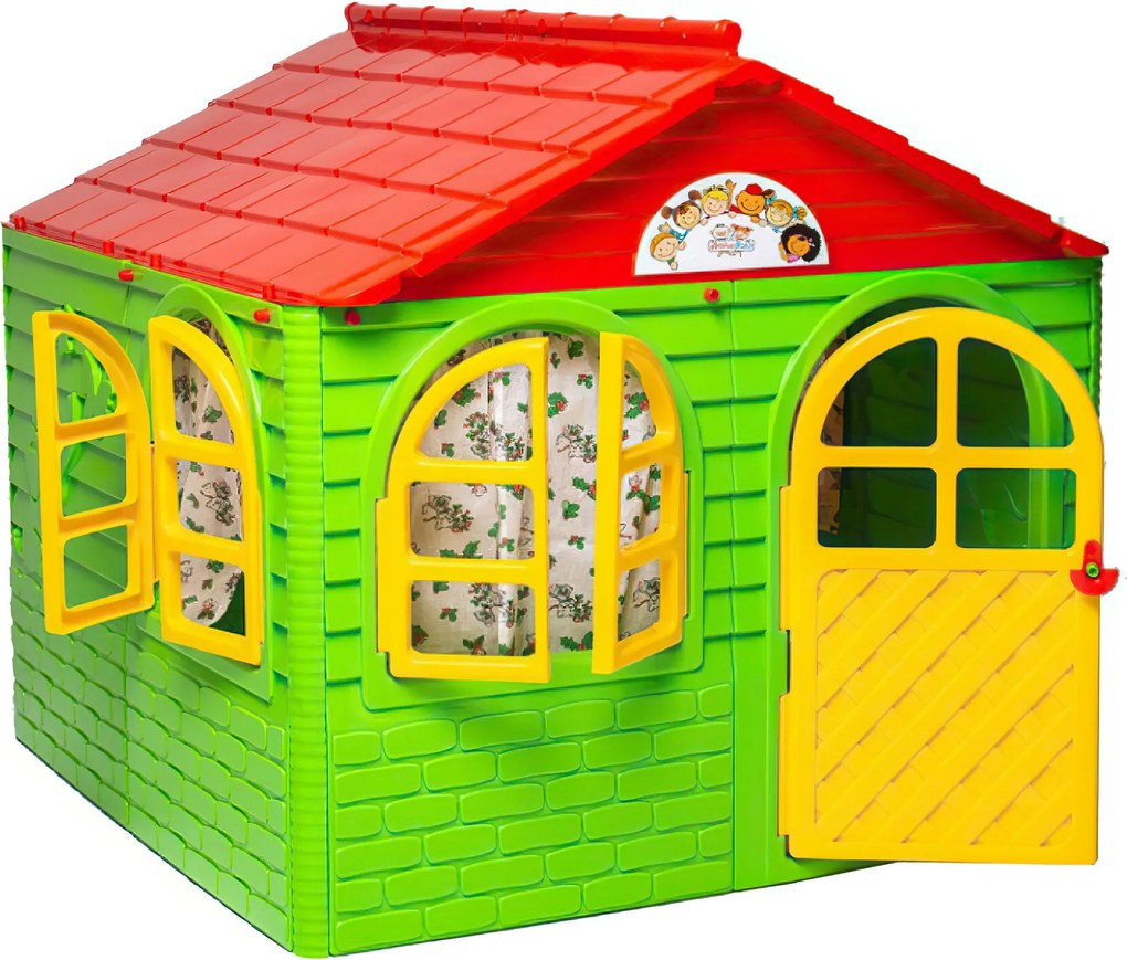 Doloni Detský záhradný domček Zelený