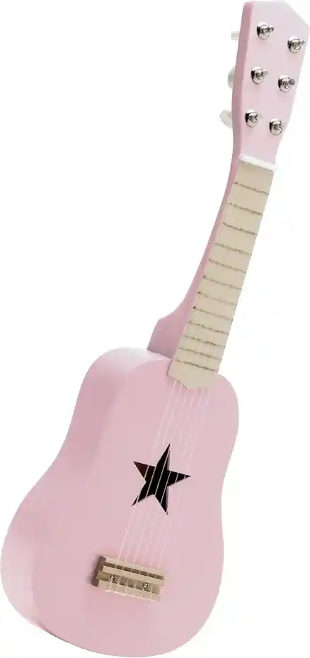 Drevená gitara Pink Kids Concept | Biano