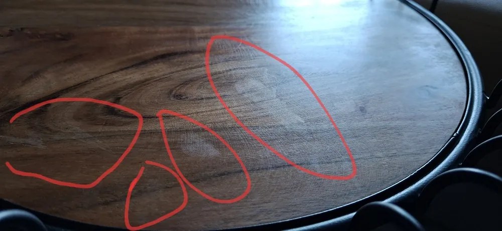 Dizajnový odkladací stolík Daquan 49 cm akácia - Skladom na SK
