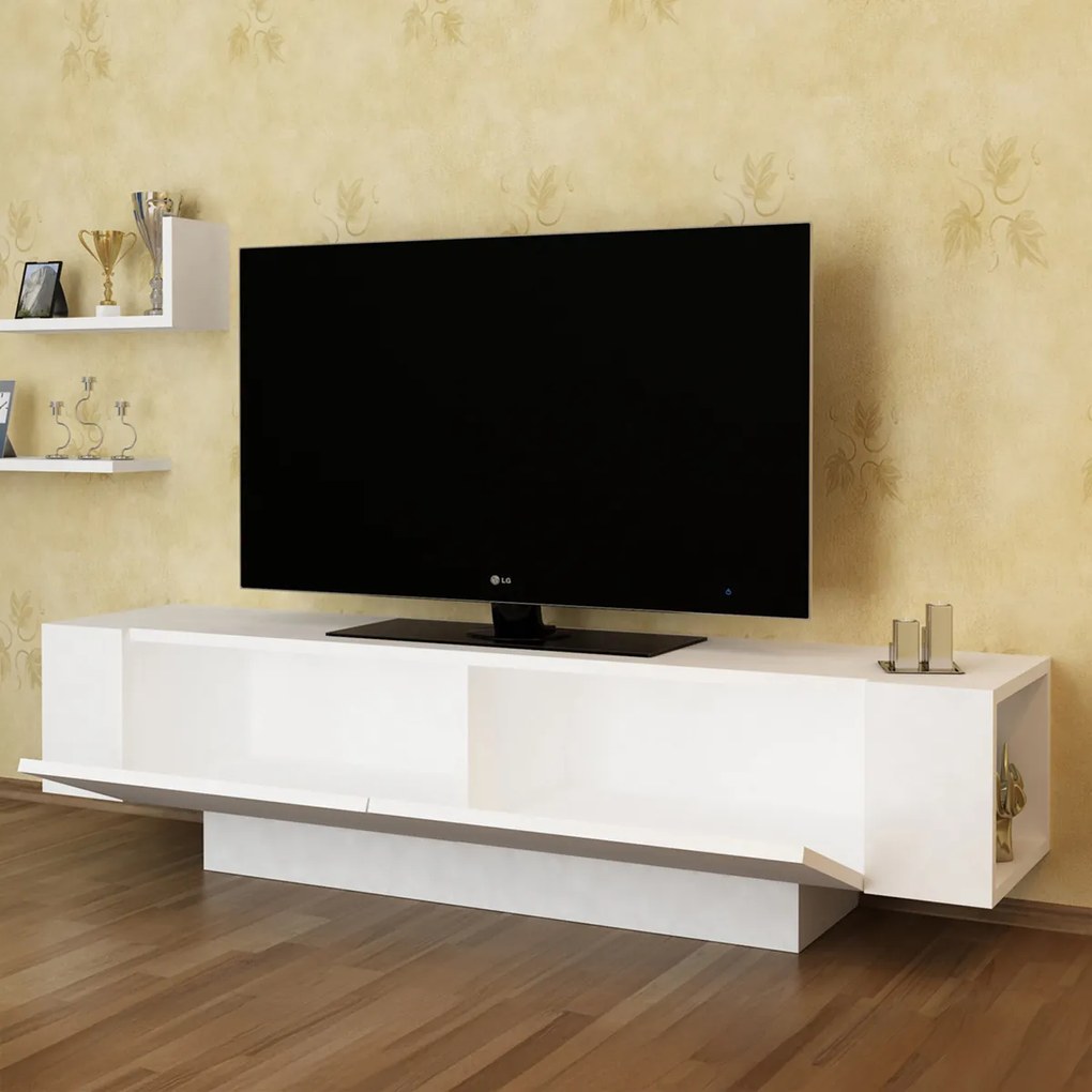 TV stolík Ekol White