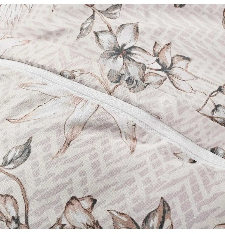 Obliečky Belissa satén EMI, Štandardný set jednolôžko obsahuje 1x 140x200 + 1x 70x90