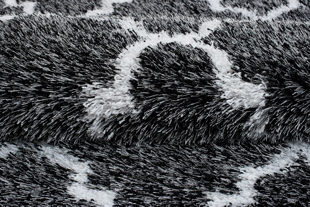 TA Koberec 1391A ČIERNA / BIELA 64 OPTIMÁLNA