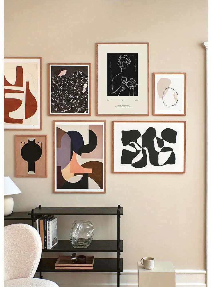 The Poster Club Plagát Mirror Mirror by Sofia Lind 40x50 cm