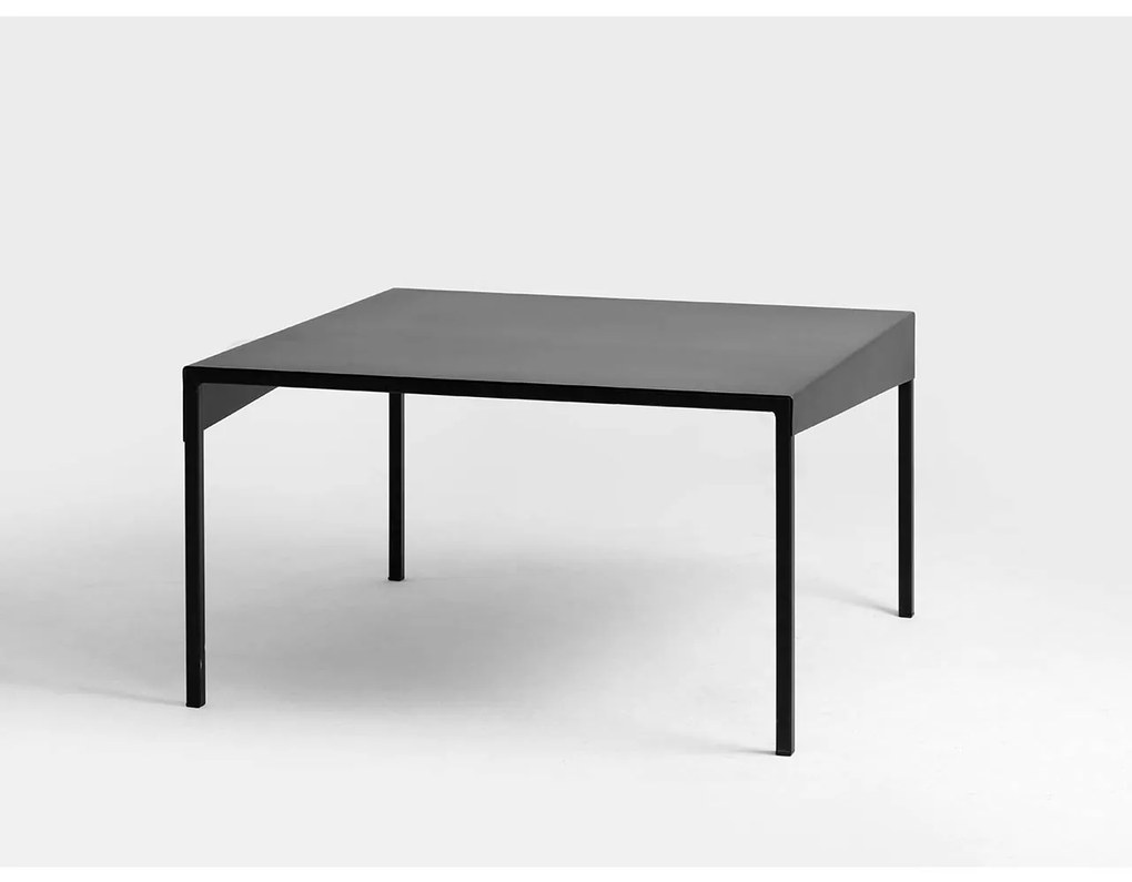 Čierny Konferenčný stolík Obroos 100 × 60 × 45 cm 100 × 60 × 45 cm CUSTOMFORM