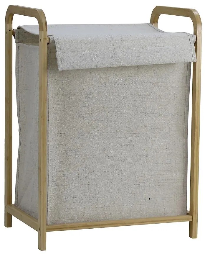 Kôš na bielizeň bambus LHA23-4B 45x31 H62