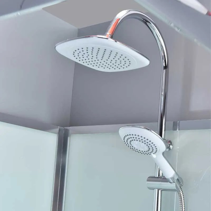 BPS-koupelny Sprchový box WSH308 90x90 biela mat