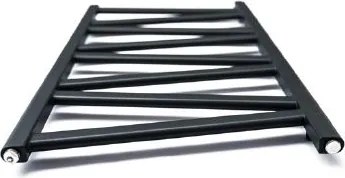 Regnis Kalipso MIX, Vykurovacie teleso 540x1800mm, 704W, čierna matná, MK180/50/D5/BLACK