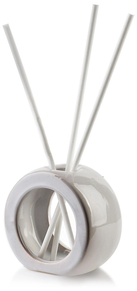 Aroma difuzér s tyčinkami bez vonného oleje DEZOR bílý