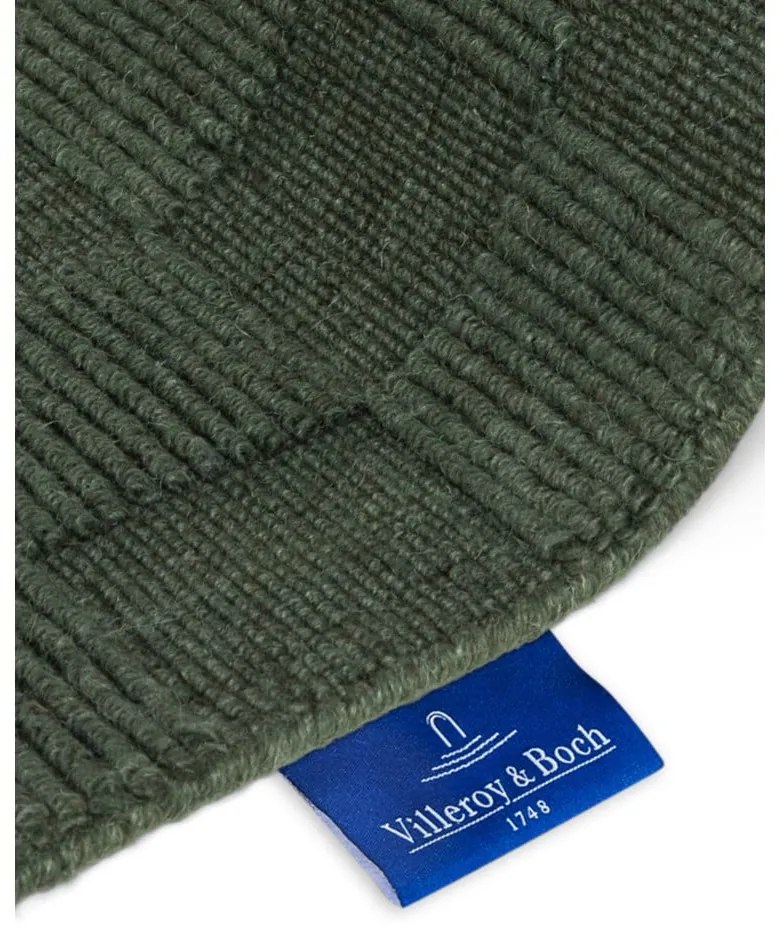 Tmavozelený ručne tkaný vlnený koberec 200x300 cm Scala – Villeroy&amp;Boch