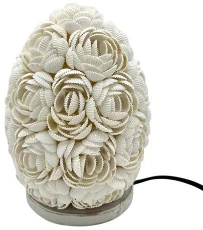 Nočná lampa natur boho Morské mušle