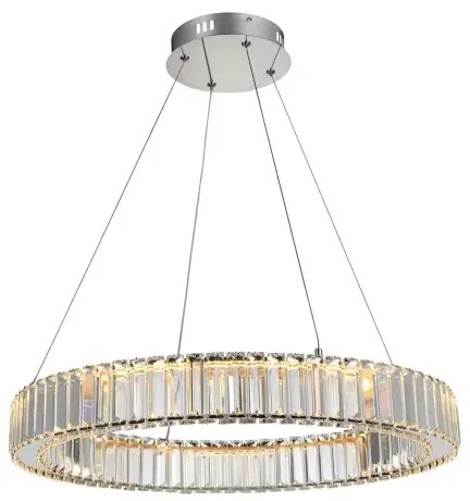 Luxusný stmievateľný luster Spark 60 Chrome