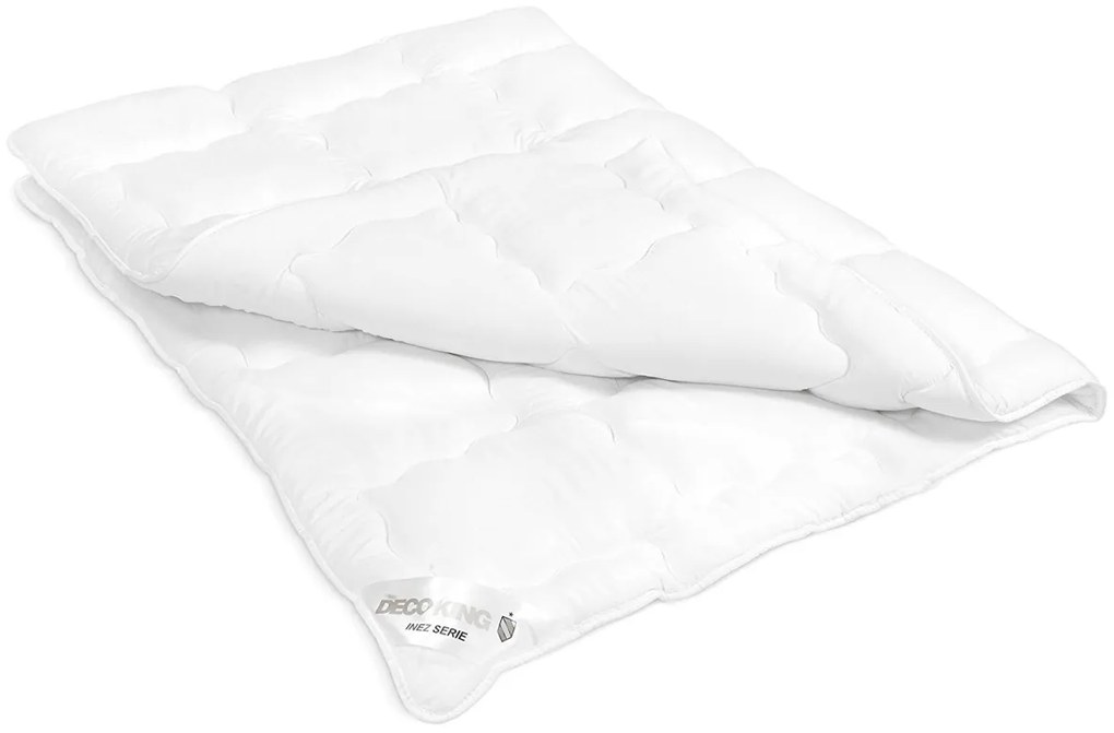 Prikrývka z mikrovlákna Decoking Izelia biela, velikost 200x200