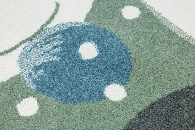 Koberec LIMA M040A zelený / krémový