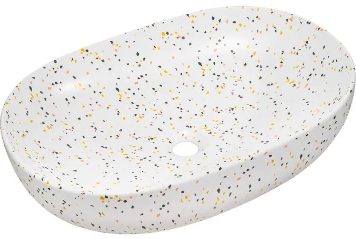 Koupelnová sestava Iconic 100 cm s umyvadlem, skříňkami a zrcadlem růžová/bílá