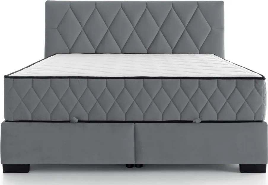 Posteľ Reve 180x200 cm, holubia šedá látka