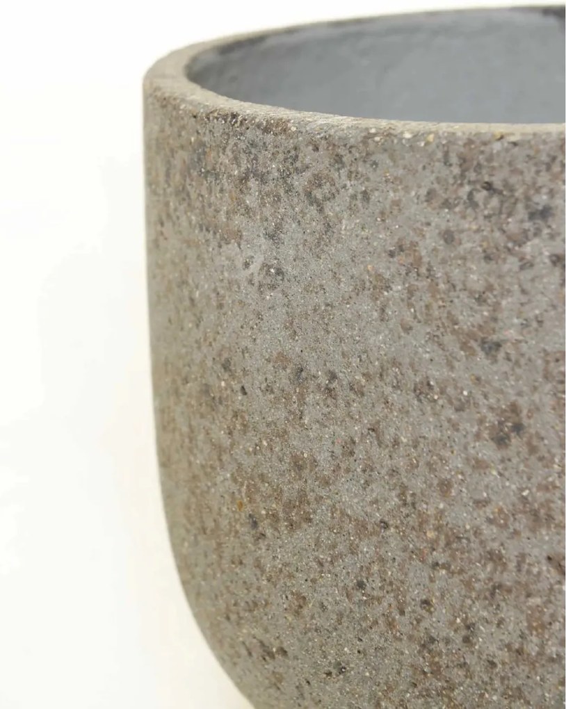 Izbový kvetináč CALDO, vláknocement, 30x27 cm, sivý