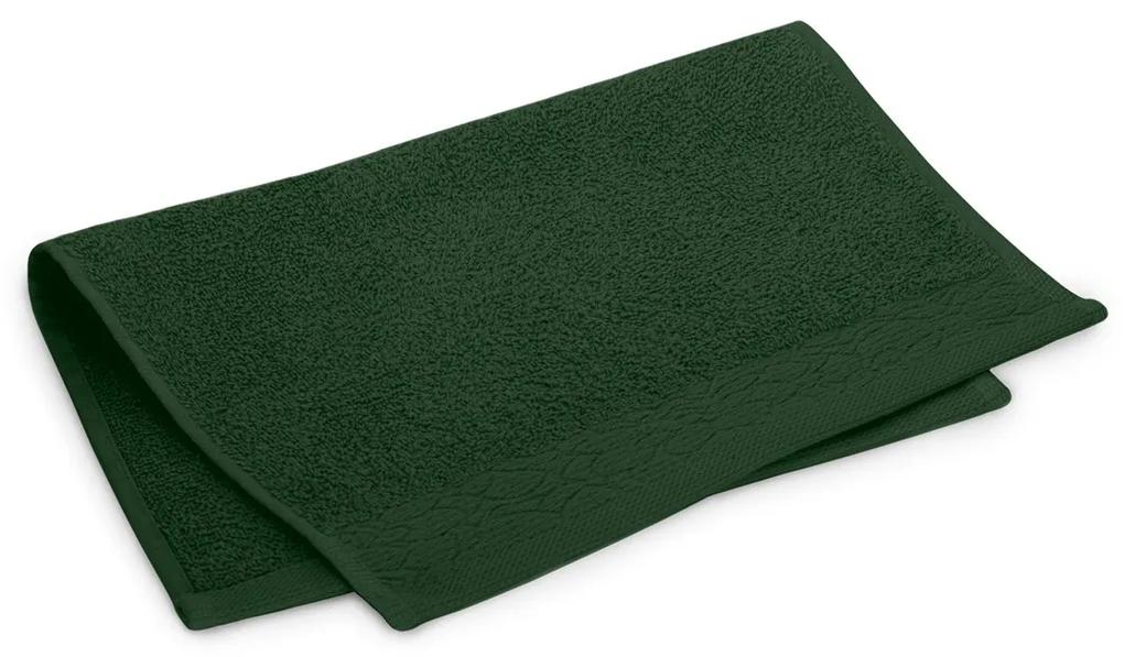 Ručník FLOSS klasický styl 30x50 cm zelený