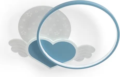 Brilagi - LED Detské stropné svietidlo LOVE LED/48W/230V 3000/4500/6000K modré
