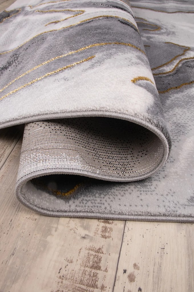 Koberec Diamond K8779G GOLD/GOLD rozmery koberec: 160x230 cm