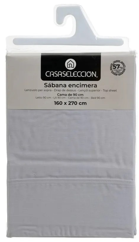 Svetlosivá plachta 160x270 cm – Casa Selección