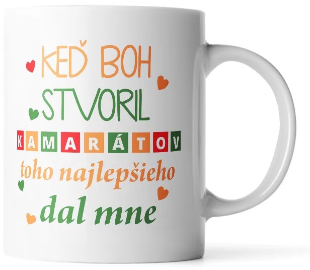 Sablio Hrnek Když Bůh stvořil kamarády - 200 ml - espresso