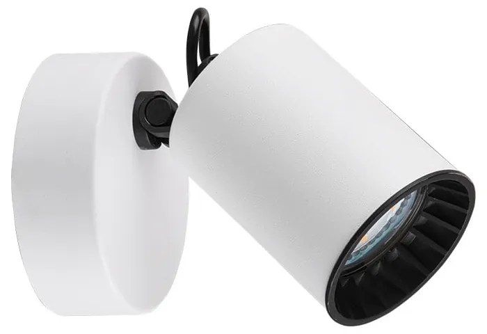 Biele bodové svietidlo ø 6 cm Pago – Trio