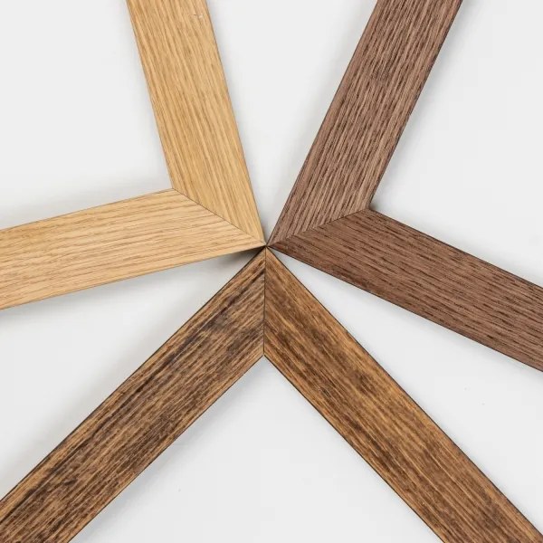 Brilagi - LED stmievateľné svietidlo SLIMFRAME WOOD LED/58W/230V 64x64 cm + diaľkový ovládač