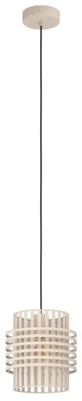 Eglo 390146 - Luster na lanku OLTAMAR 1xE27/40W/230V pr. 21 cm krémová